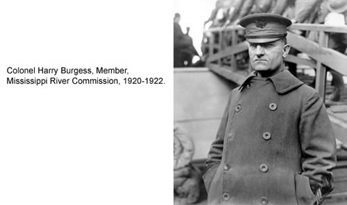 Colonel Harry Burgess, Member, MRC, 1920-1922.