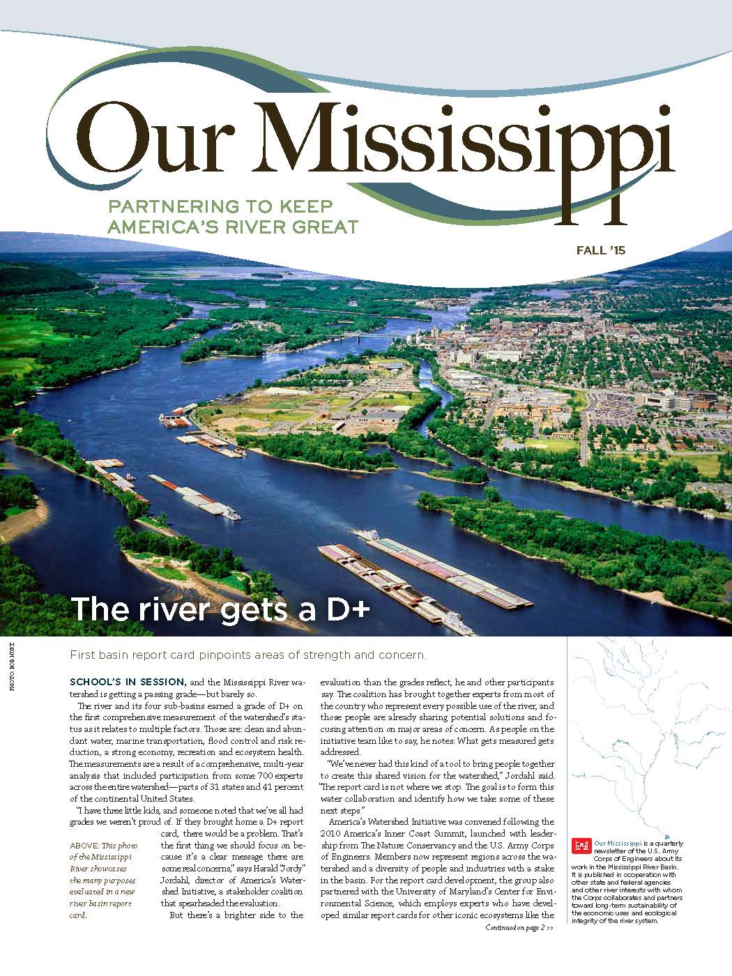 Fall 2015 issue of Our Mississippi.