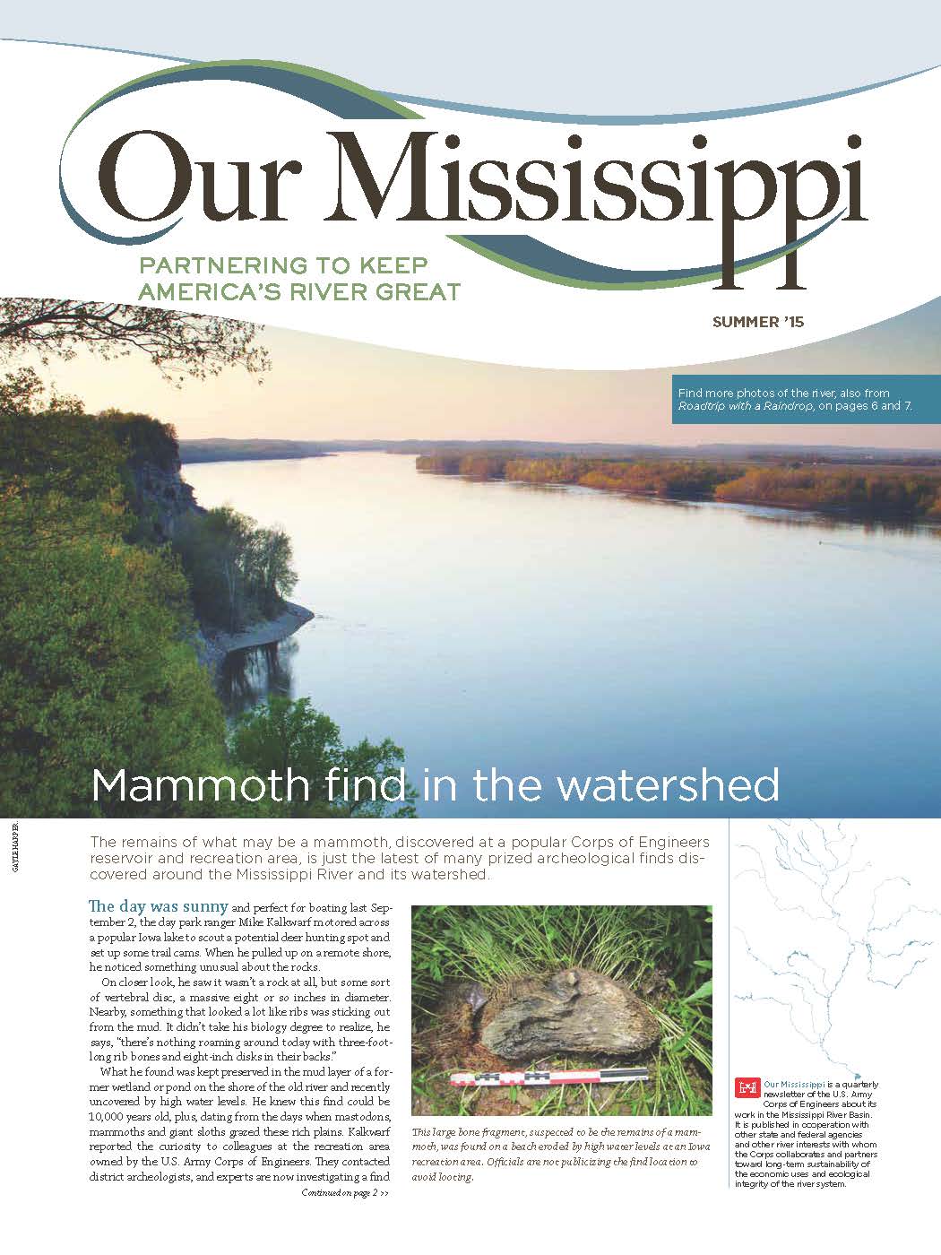 Summer 2015 Our Mississippi newsletter.